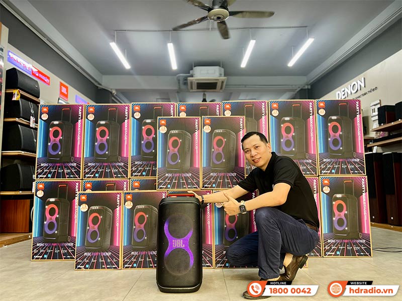 Loa JBL PartyBox Club 120 chính hãng về hàng tại showroom HDRadio