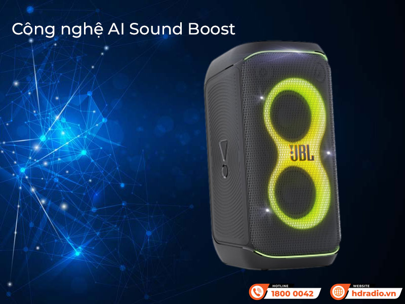 Công nghệ Loa JBL PartyBox Club 120