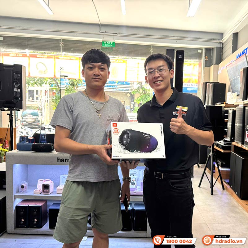 Loa JBL Xtreme 4 Bluetooth 5.3, Pin 24h, IP67, Auracast, AI Sound Boost, App JBL Portable (Có dây đeo vai)-20