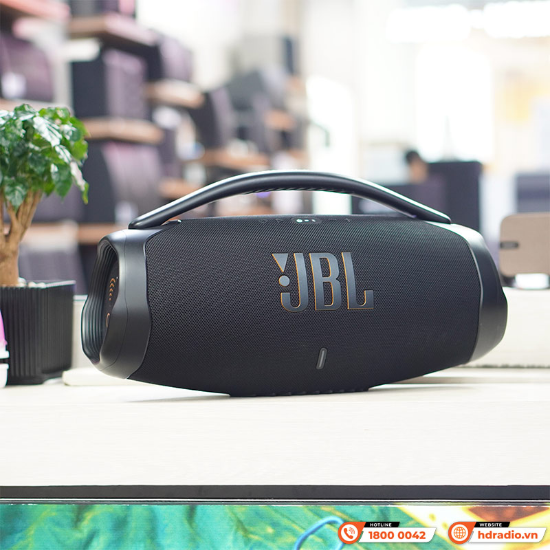 Loa JBL Boombox 3 Wifi, Pin 24h, Chống Nước IP67, Bluetooth 5.3, Âm Thanh Đa phòng, 3D Dolby Atmos, Công suất 200W (AC) 140W (Pin), APP JBL One-5