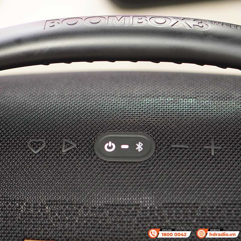 Loa JBL Boombox 3 Wifi, Pin 24h, Chống Nước IP67, Bluetooth 5.3, Âm Thanh Đa phòng, 3D Dolby Atmos, Công suất 200W (AC) 140W (Pin), APP JBL One-11
