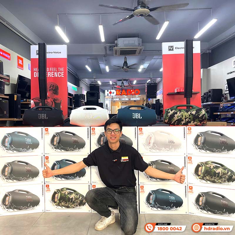 Loa JBL Boombox 4, Pin 34h, Công suất 210W AC / 200W Pin, AI Sound Boost, IP67, Bluetooth 5.4 Auracat, App JBL Portable-10