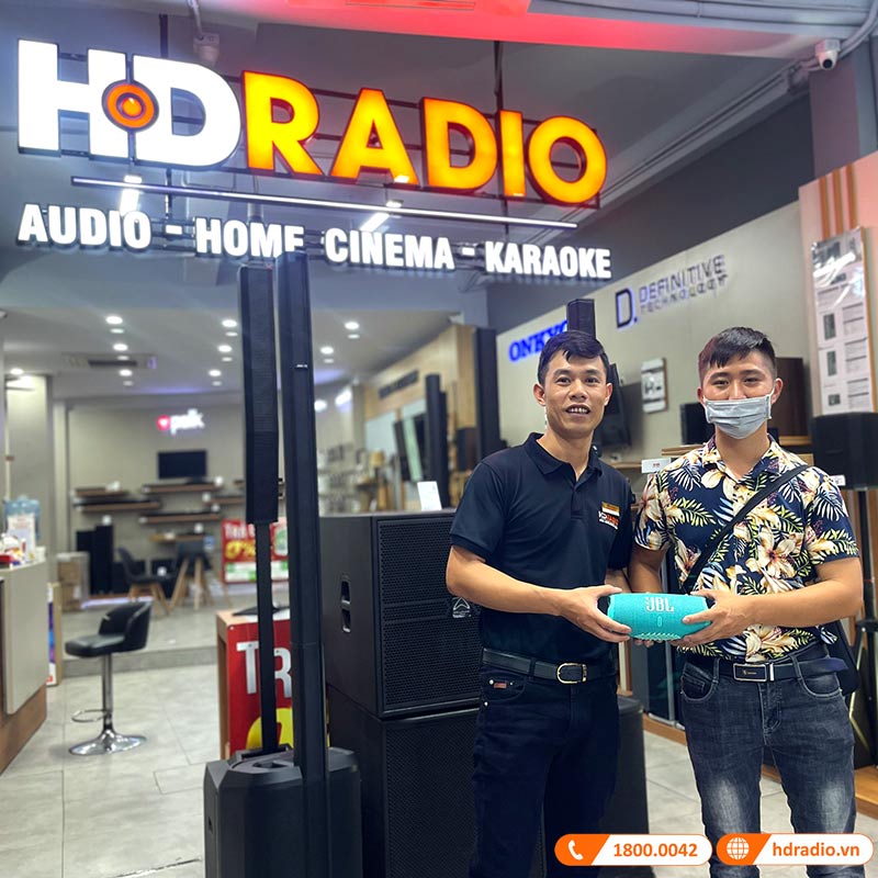 Loa JBL Charge 5, Pin 20h, Chống Nước IP67, Bluetooth 5.1, PartyBoost, USB A, Công suất 40W-6