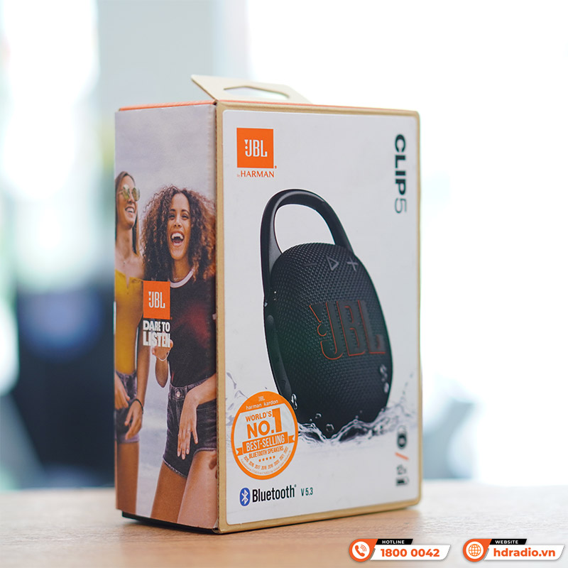 Loa JBL Clip 5, Bluetooth 5.3, Pin 12 Giờ, Chống Nước IP67, Auracast, App JBL Portable, Nhiều Màu Sắc-10