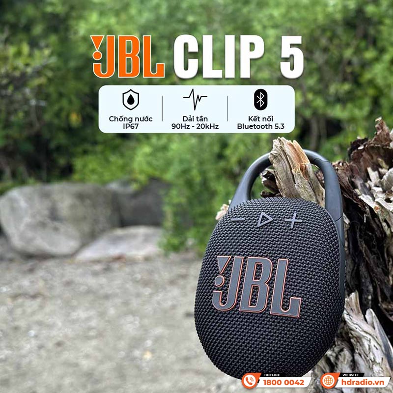 Tính năng Loa JBL Clip 5