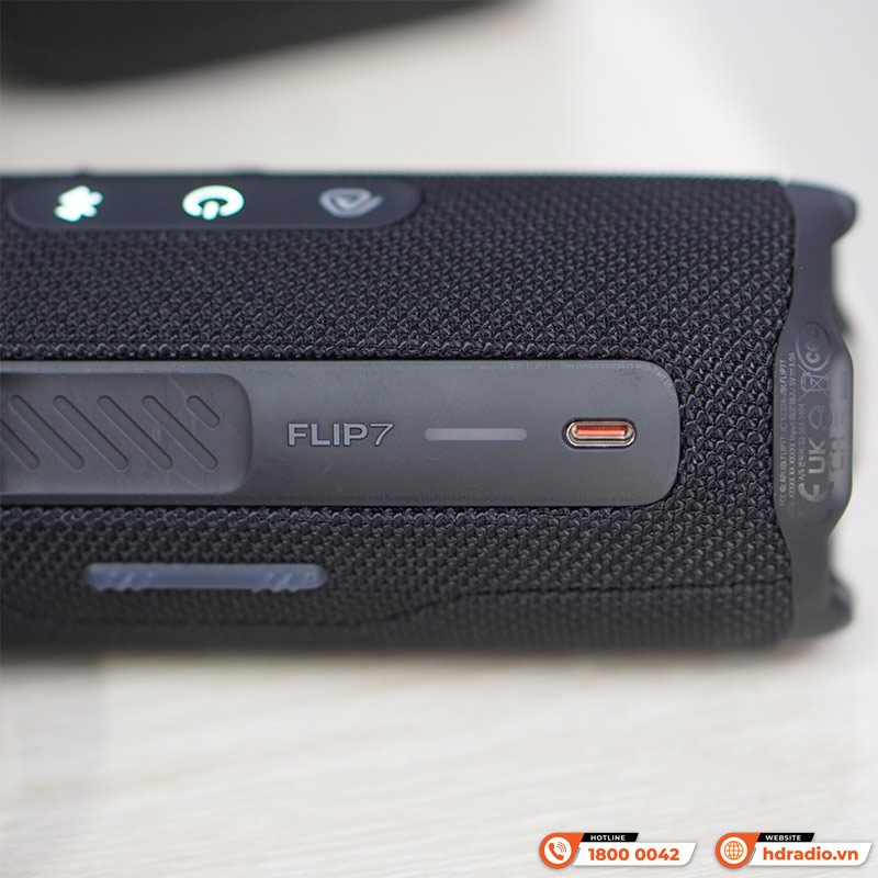 Loa JBL Flip 7 Chính Hãng, Pin 16 Giờ, Chống Nước IP68, Bluetooth 5.4 Auracast-7
