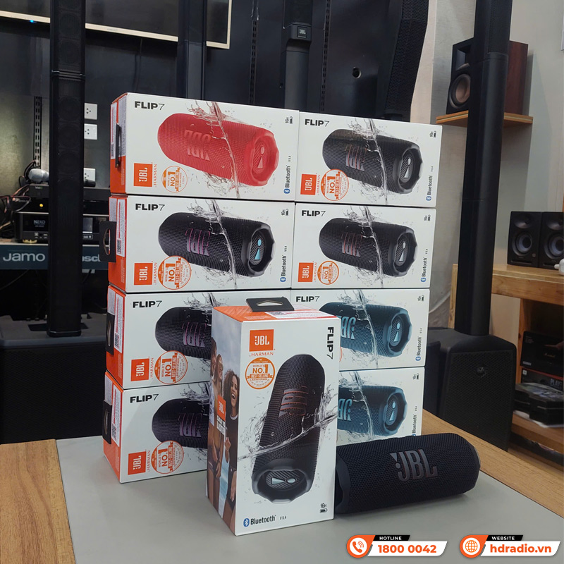 Loa JBL Flip 7 Chính Hãng, Pin 16 Giờ, Chống Nước IP68, Bluetooth 5.4 Auracast-11