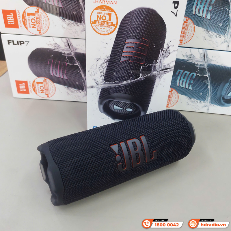 Loa JBL Flip 7 Chính Hãng, Pin 16 Giờ, Chống Nước IP68, Bluetooth 5.4 Auracast-12