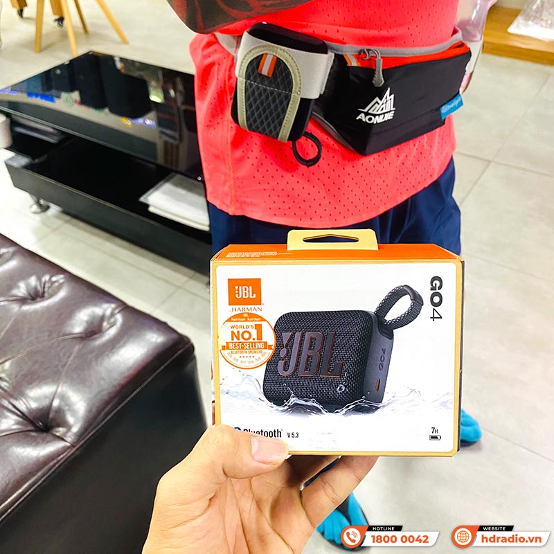 Loa JBL Go 4, Bluetooth 5.3, Pin 7h, Chống Nước IP67, Auracast, Ứng dụng JBL Portable, Nhiều Màu Sắc-15