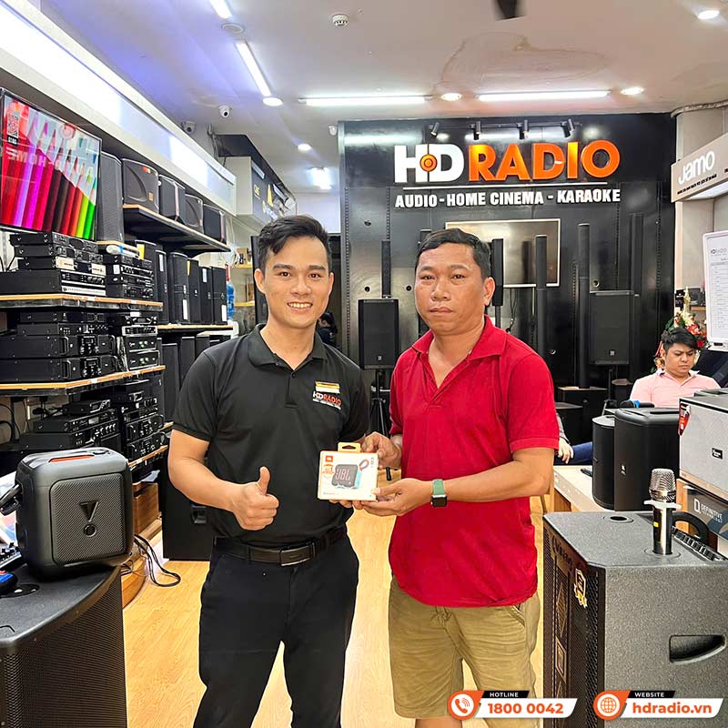 Khách hàng tin tưởng mua Loa JBL Go 4 chính hãng tại HDRadio