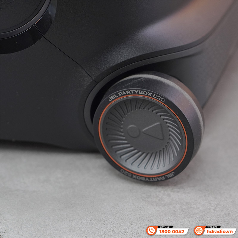 Loa JBL PartyBox 520, Công suất 400W, IPX4, Bluetooth 5.4, AI Sound Boost, Auracast, Pin 15h (NEW 2025)-9