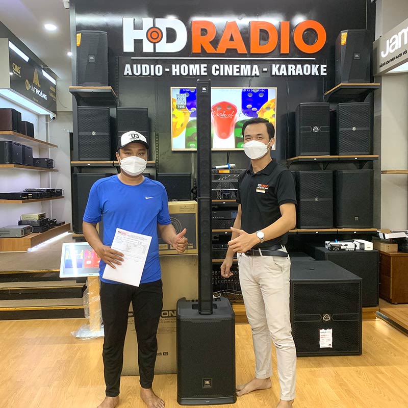 khách hàng mua loa JBL PRX ONE chính hãng tại hdradio