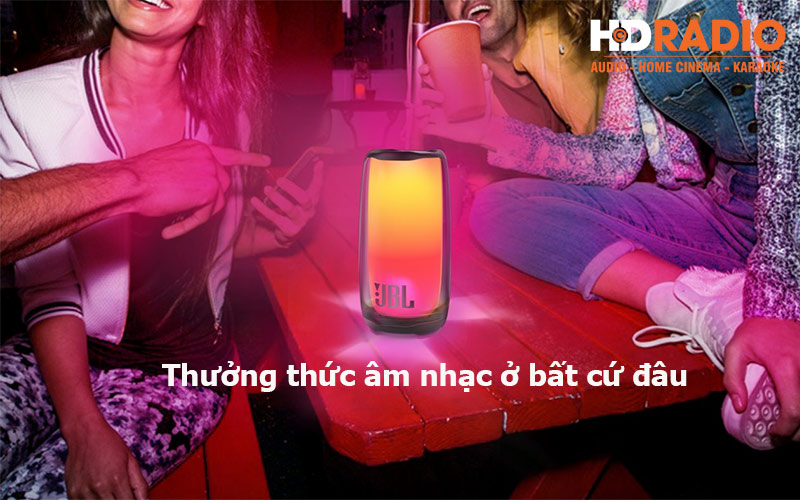 Loa JBL Pulse 5 ứng dụng thực tế 