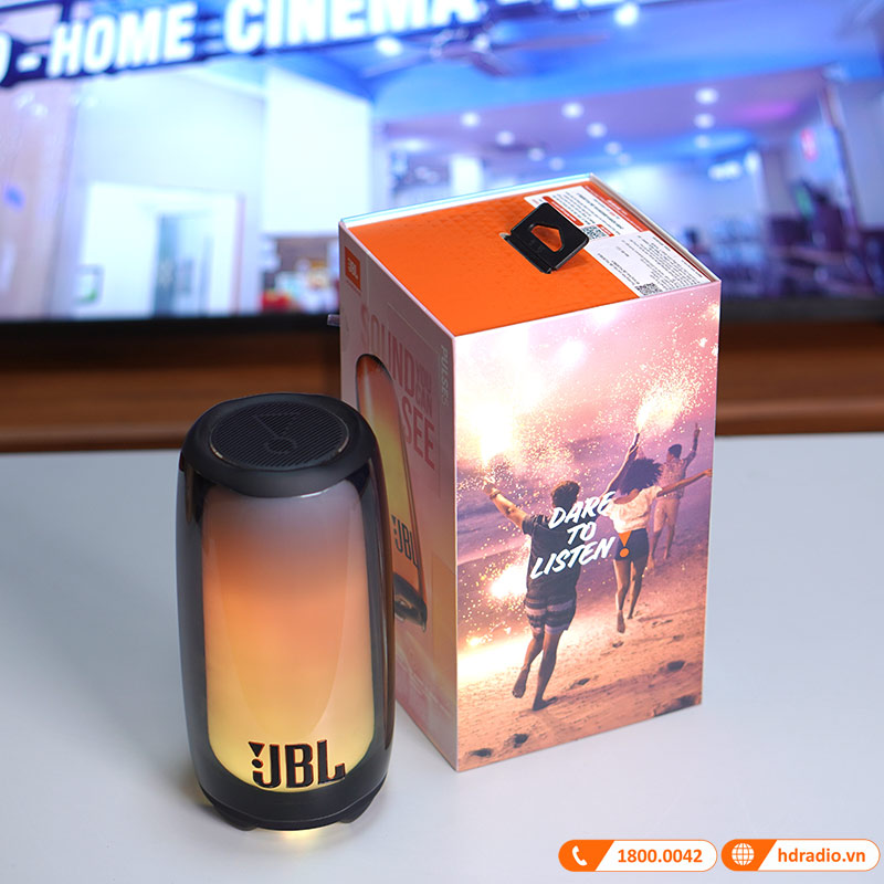 Loa JBL Pulse 5, Pin 12 giờ, LED 360 Độ, Chống Nước IP67-13