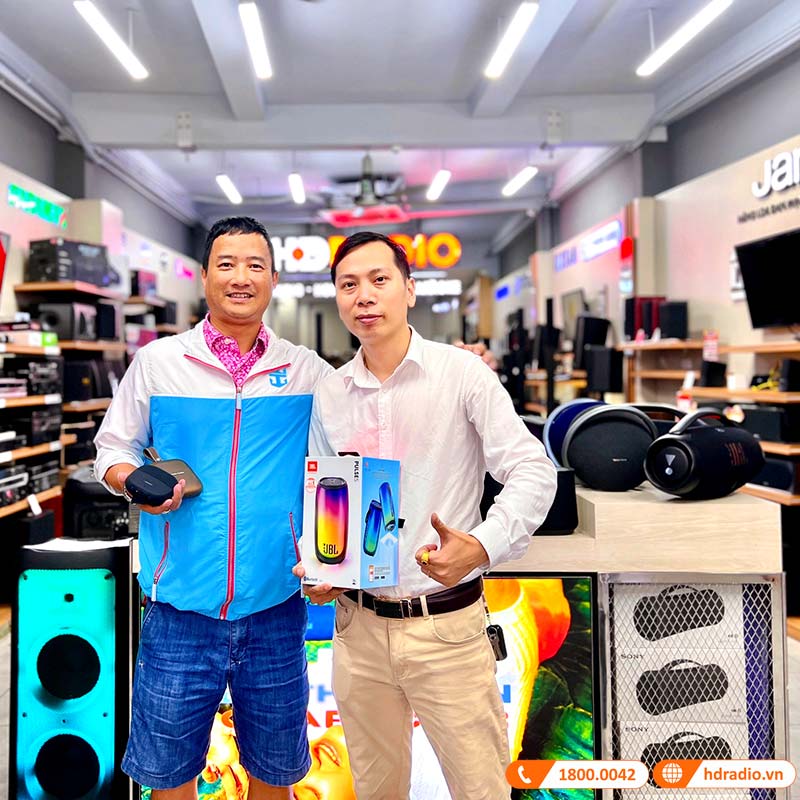 Loa JBL Pulse 5, Pin 12 giờ, LED 360 Độ, Chống Nước IP67-3