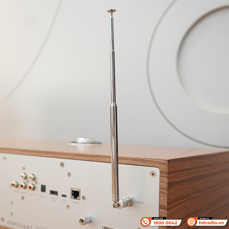 Loa Ruark R410, Công suất 120W RMS Class D, Apple AirPlay, Google Cast, Spotify, Wi-Fi, Bluetooth 5.1, Ethernet, HDMI ARC-4