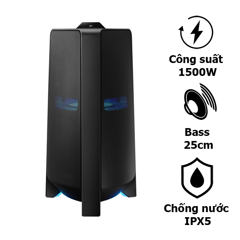 Loa tháp Samsung MX-ST70, 1500W, IPX5, Bluetooth