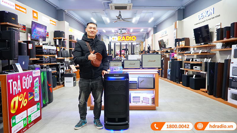 loa Sony SRS-XV900 ảnh thực tế