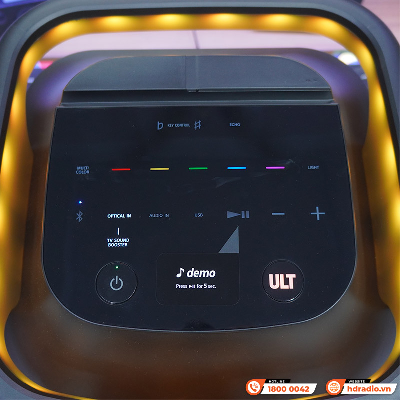 Loa Sony ULT Tower 10 (SRS ULT1000) Âm Thanh 360 Độ, Bluetooth, LED Đẹp, USB, Micro, Guitar (Kèm 1 micro)-14