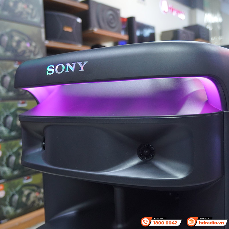Loa Sony ULT Tower 10 (SRS ULT1000) Âm Thanh 360 Độ, Bluetooth, LED Đẹp, USB, Micro, Guitar (Kèm 1 micro)-3