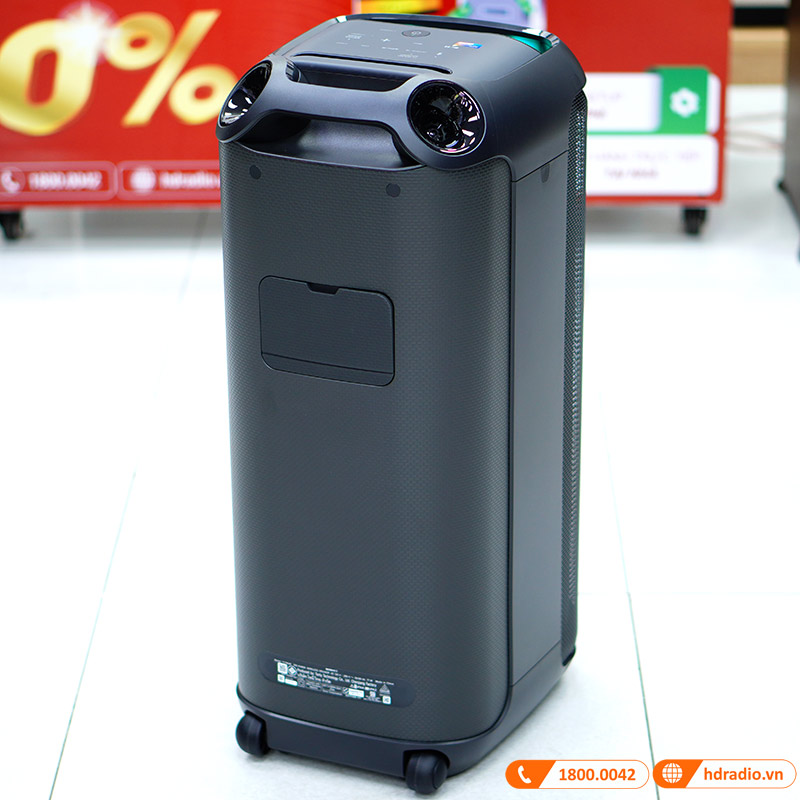 Loa Sony SRS-XV800 Chính Hãng, Pin 25h, Bluetooth, IPX41, AUX In, Optical, Micro, Guitar, Music Center, Fiestable-2