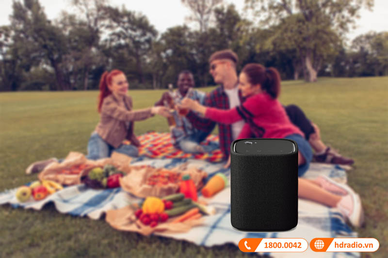 nghe nhạc giải trí, đi picnic, dã ngoại cùng gia đình