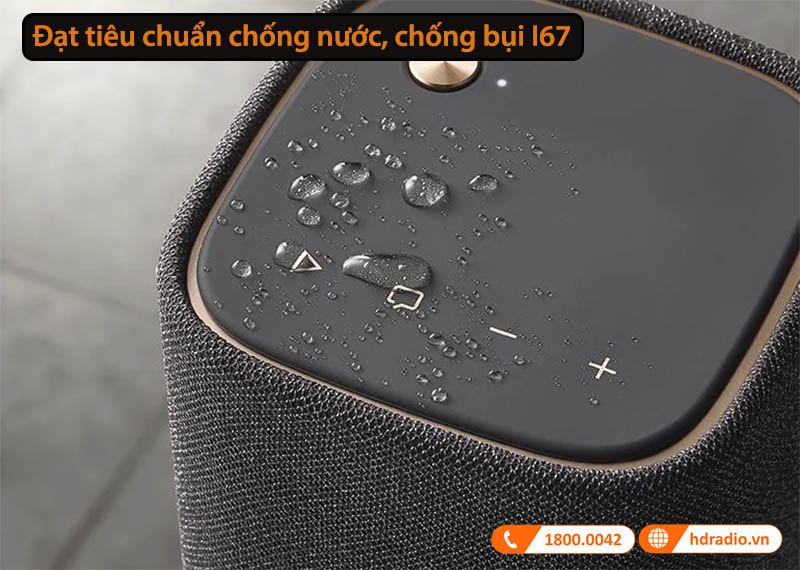 WS-B1A đạt tiêu chuẩn chống nước, chống bụi I67