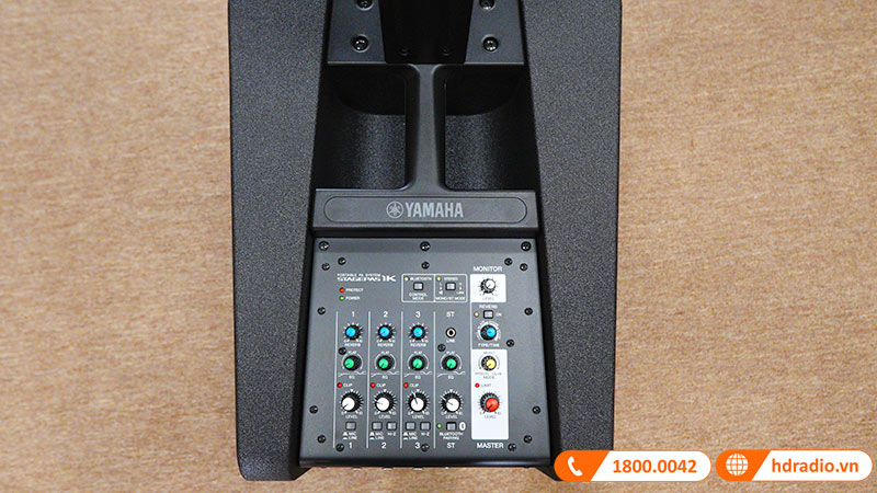 Mặt trên loa Yamaha Stagepas 1K