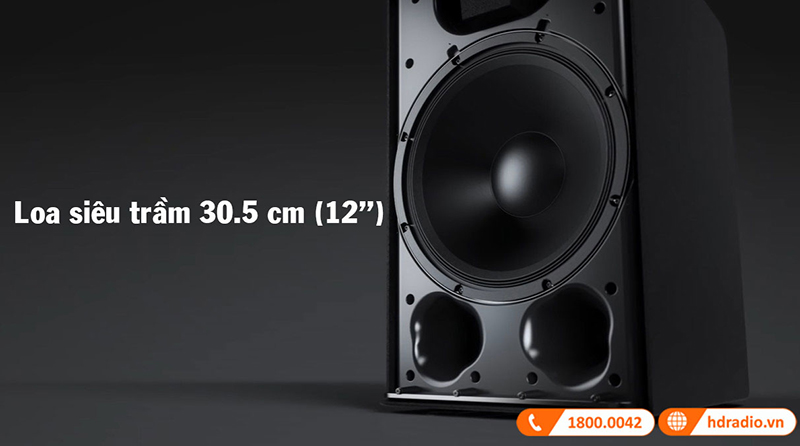 loa sieu tram 30.5cm cua loa yamaha stagepas 1k