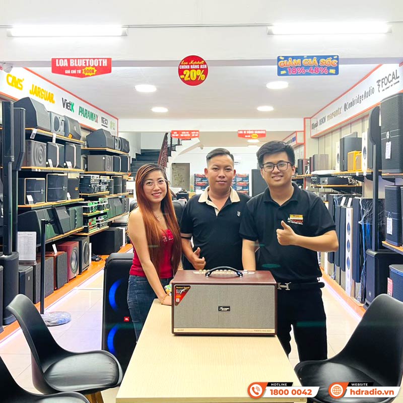 Loa Acrowin SA810, Bass 16cm, Công Suất 150W, Bluetooth, Optical, Kèm 2 Tay Mic-19