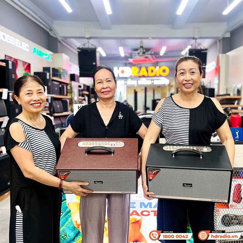 khách hàng mua Loa Acrowin SA810 hát karaoke hay tại hdradio