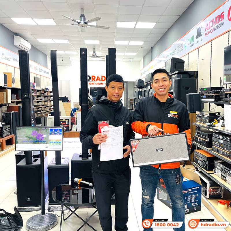 Khách hàng yêu thích mua Loa Acrowin SA810 hát karaoke hay tại hdradio