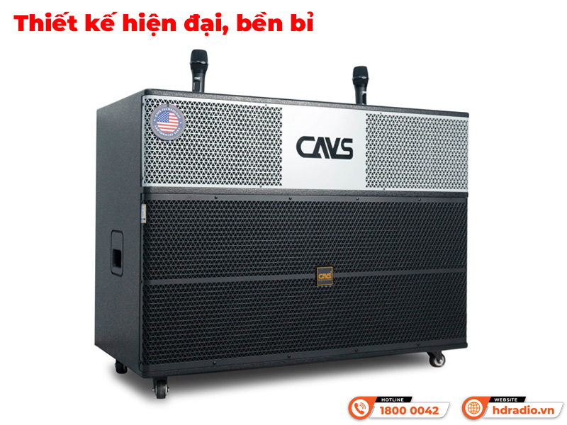 Thiết kế Loa kéo CAVS PA215
