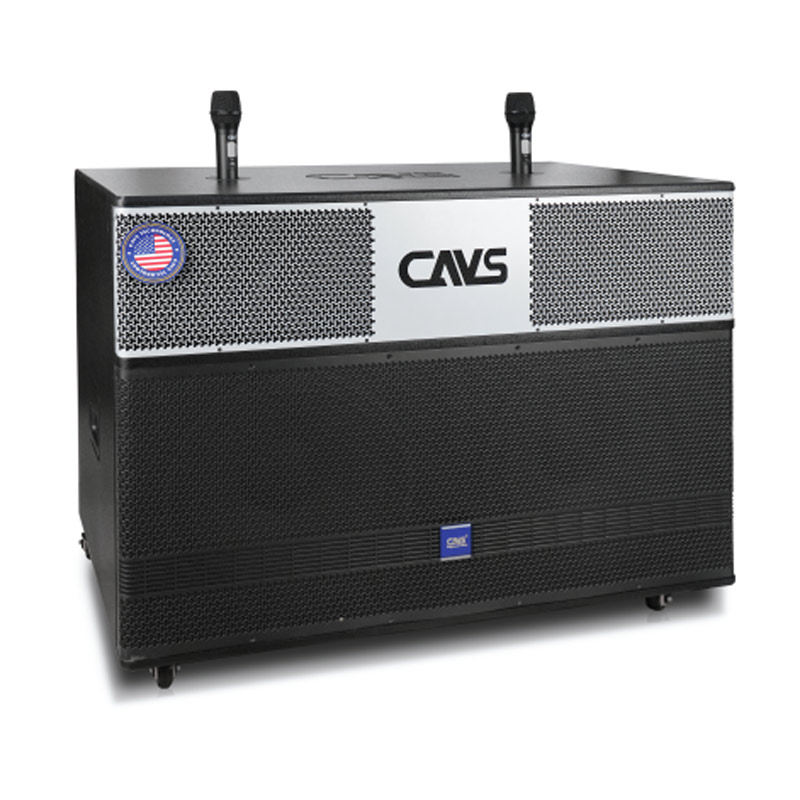 Loa kéo CAVS PS218, Bass 50cm, Công suất 800W, Bluetooth, Kèm 2 Mic-2