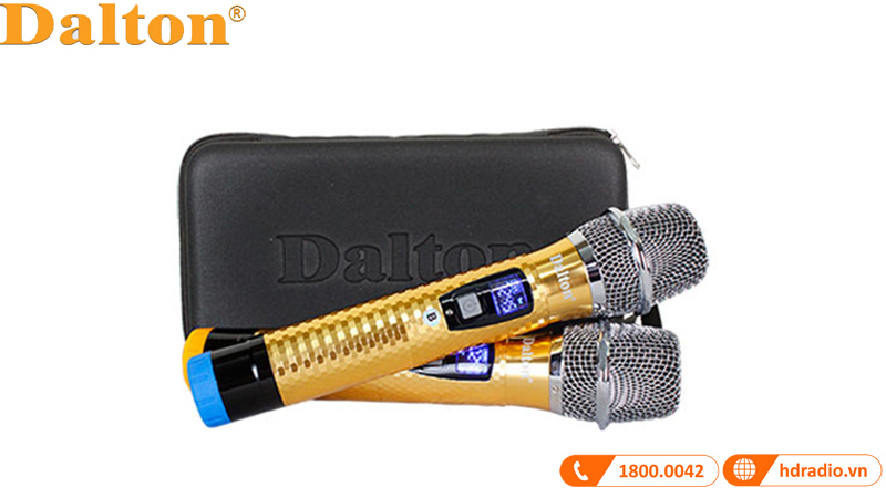 2 micro khong day cua loa keo dalton ts-15a6000