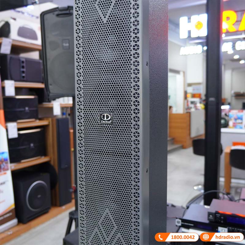 Bộ loa sân khấu biểu diễn Dalton LA8-S118 & LA8-F605, Công suất 1500W, Kèm 2 micro, Bass 50cm (Nguồn Điện 220V)-6
