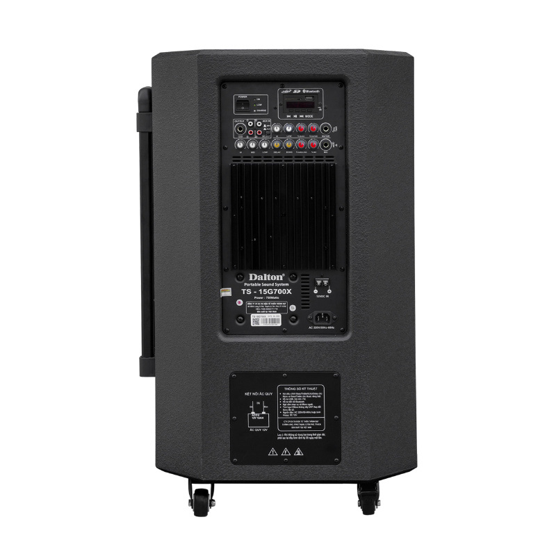 Loa Dalton TS-18G800XP, Bass 50cm, Công suất 850W, Bluetooth 5.2, kèm 2 Mic-4