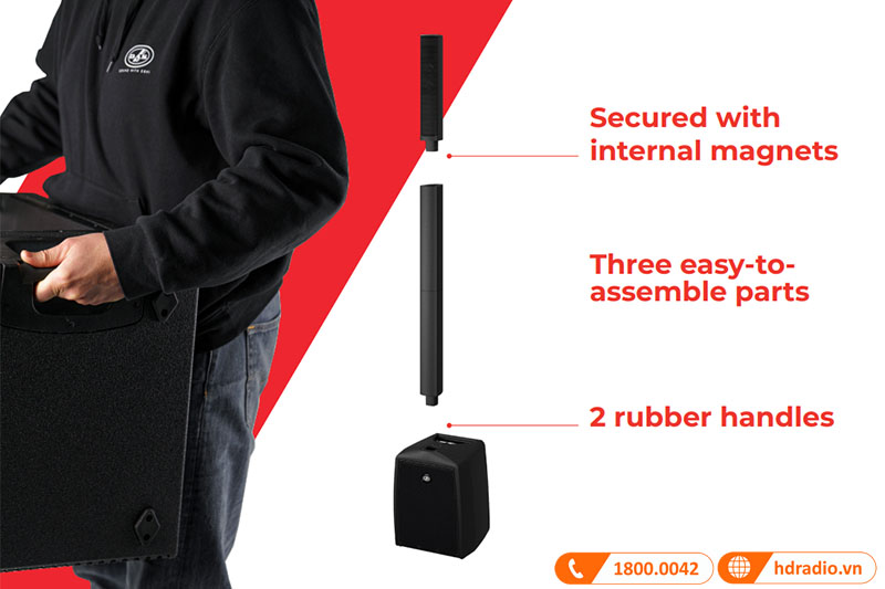 loa Das Altea Duo-10A kieu dang hien dai