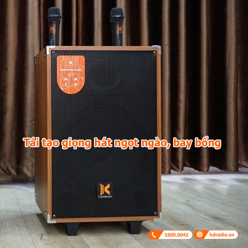 loa kohman km12 tai tao giong hat