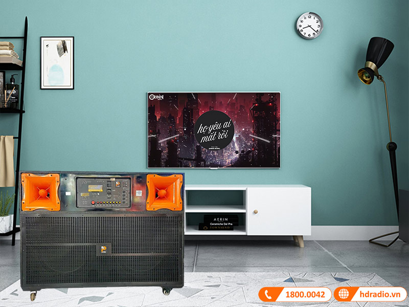 cong suat loa keo prosing j97 mini manh me