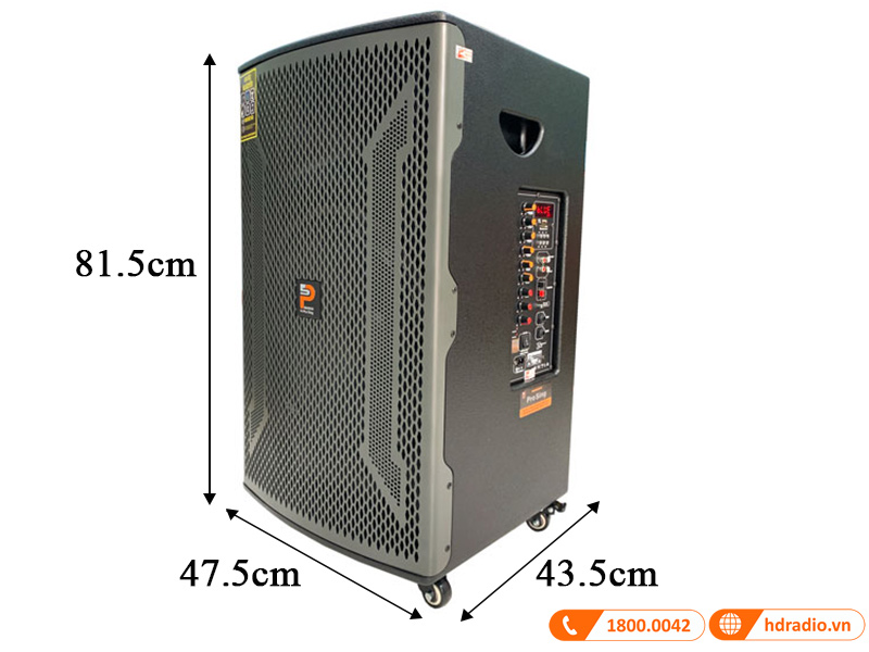 kich thuoc loa keo prosing w15-vn