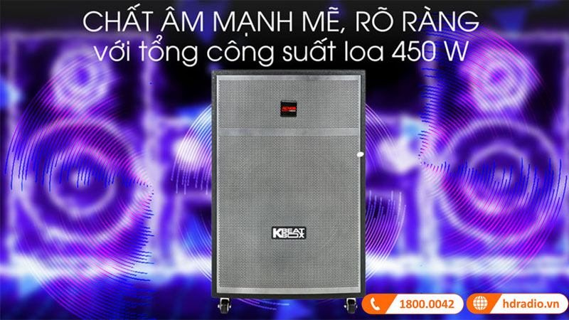 Loa kéo Acnos CBX15G công suất 100W