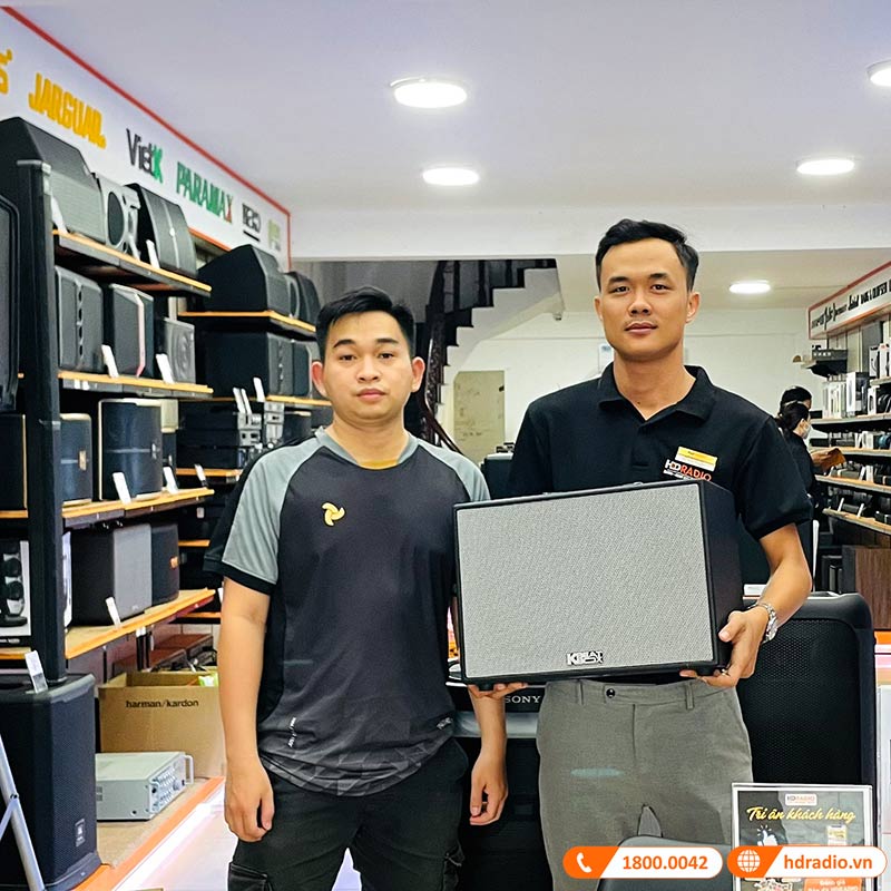 Loa Acnos CS251PU Chính Hãng, Bass 25 cm, Công suất 70W, Bluetooth 5.0, Pin 33Wh, Kèm 2 Tay Mic-6