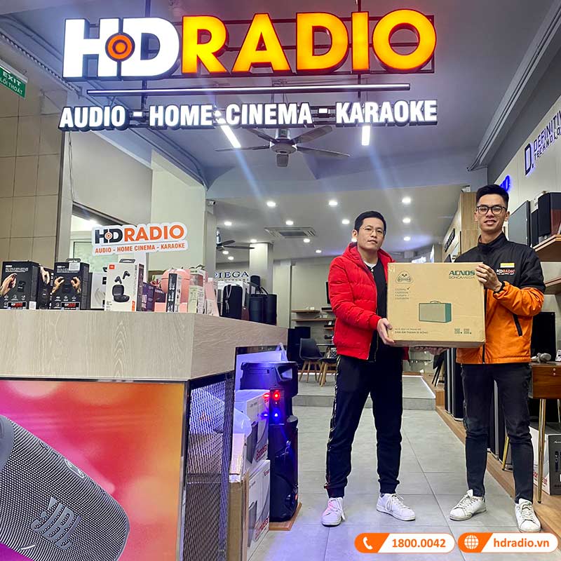 Loa Acnos CS251PU Chính Hãng, Bass 25 cm, Công suất 70W, Bluetooth 5.0, Pin 33Wh, Kèm 2 Tay Mic-9