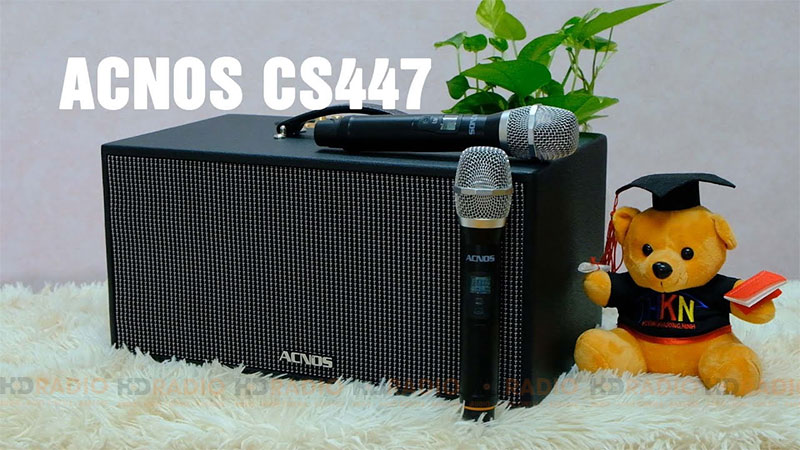 Công suất loa Acnos CS447 ở mức 100W