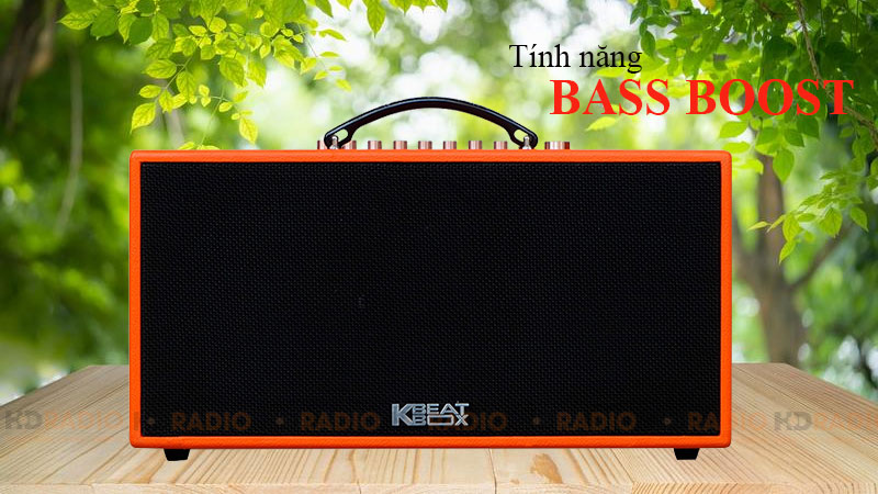 Tính năng Bass Boost trên Loa Acnos CS447