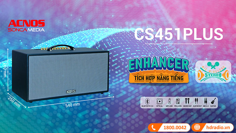 Loa Acnos CS451 Plus