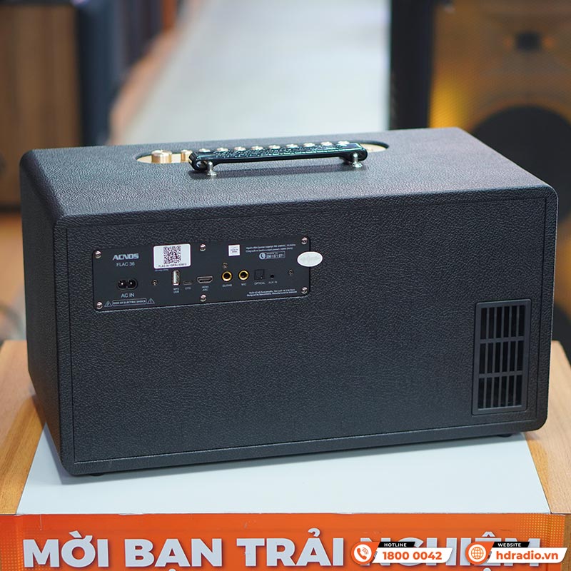 Loa Acnos FLAC 36, Bass 20cm, Công suất 200W, Bluetooth, Kèm 2 Tay Micro-5