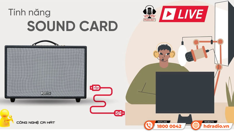 Sound Card Loa Acnos HiNet 3600