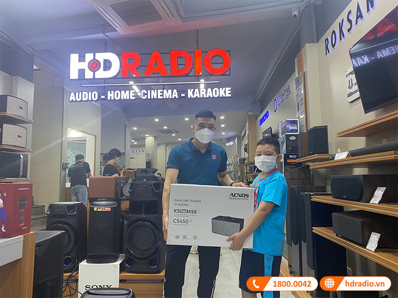 bán loa Acnos CS450 rẻ nhất Việt Nam tại HDRadio